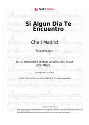 Ноты, аккорды Cheli Madrid, Ulices Chaidez - Si Algun Dia Te Encuentro