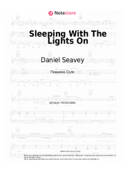 Ноты, аккорды Daniel Seavey - Sleeping With The Lights On