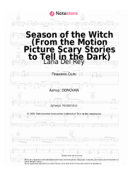 undefined Lana Del Rey - Season of the Witch (From the Motion Picture Scary Stories to Tell in the Dark)