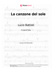 undefined Lucio Battisti - La canzone del sole