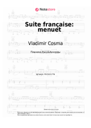 undefined Vladimir Cosma - Suite française: menuet