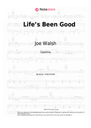 undefined Joe Walsh - Life’s Been Good