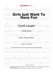 Ноты, аккорды Cyndi Lauper - Girls Just Want To Have Fun