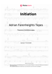 Ноты, аккорды Adrian Farenheights Tepes - Initiation