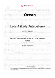 Ноты, аккорды Lady A (Lady Antebellum) - Ocean