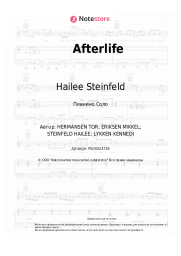 Ноты, аккорды Hailee Steinfeld - Afterlife
