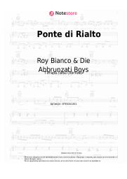 undefined Roy Bianco & Die Abbrunzati Boys - Ponte di Rialto