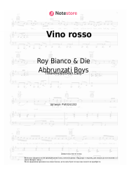 undefined Roy Bianco & Die Abbrunzati Boys - Vino rosso