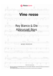 undefined Roy Bianco & Die Abbrunzati Boys - Vino rosso