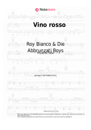 undefined Roy Bianco & Die Abbrunzati Boys - Vino rosso
