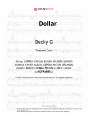undefined Becky G, Myke Towers - Dollar