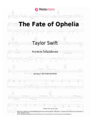undefined Taylor Swift - The Fate of Ophelia