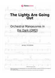 Ноты, аккорды Orchestral Manoeuvres in the Dark (OMD) - The Lights Are Going Out
