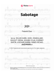undefined JoJo, CHIKA - Sabotage