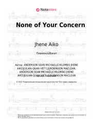 undefined Jhene Aiko - None of Your Concern