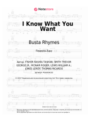 undefined Busta Rhymes, Mariah Carey - I Know What You Want