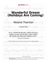 undefined Melanie Thornton - Wonderful Dream (Holidays Are Coming)