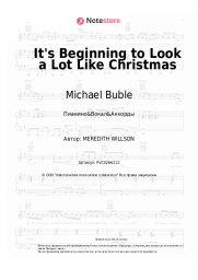 Ноты, аккорды Michael Buble - It's Beginning to Look a Lot Like Christmas