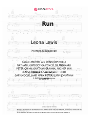 undefined Leona Lewis - Run