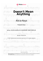 undefined Alicia Keys - Doesn't Mean Anything