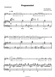 undefined Tim Bendzko - Programmiert