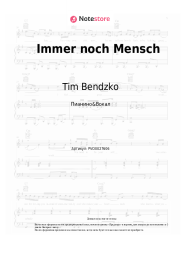 undefined Tim Bendzko - Immer noch Mensch