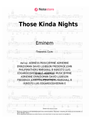 undefined Eminem, Ed Sheeran - Those Kinda Nights