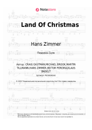 undefined Hans Zimmer, Klaus Badelt - Land Of Christmas