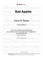 undefined Guns N' Roses - Bad Apples