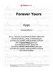 Ноты, аккорды Kygo, Avicii, Sandro Cavazza - Forever Yours