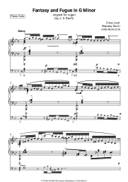 undefined Иоганн Себастьян Бах - Фантазия и фуга соль минор (BWV 542)