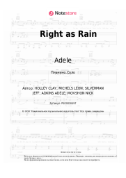 undefined Adele - Right as Rain