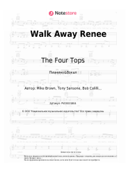 undefined The Four Tops - Walk Away Renee