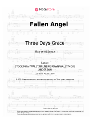 Ноты, аккорды Three Days Grace - Fallen Angel