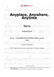 undefined Nena, Kim Wilde - Anyplace, Anywhere, Anytime