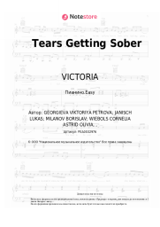 Ноты, аккорды VICTORIA - Tears Getting Sober