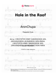 Ноты, аккорды AronChupa, Little Sis Nora - Hole in the Roof
