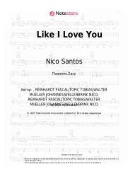 undefined Nico Santos, Topic - Like I Love You