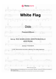 Ноты, аккорды Dido - White Flag