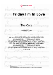 undefined The Cure - Friday I'm In Love