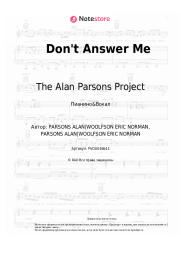 undefined The Alan Parsons Project - Don't Answer Me