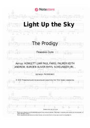 Ноты, аккорды The Prodigy -  Light Up the Sky