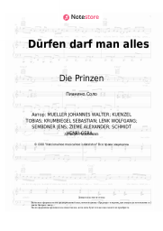 undefined Die Prinzen - Dürfen darf man alles