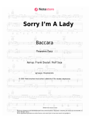 undefined Baccara - Sorry I’m A Lady