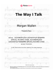 undefined Morgan Wallen - The Way I Talk