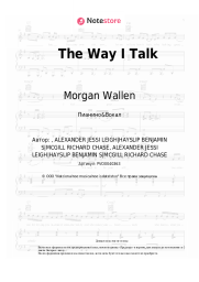 undefined Morgan Wallen - The Way I Talk