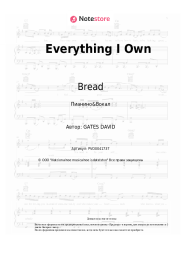 undefined Bread - Everything I Own