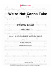 undefined Twisted Sister - We're Not Gonna Take it