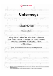Ноты, аккорды KitschKrieg, Jamule - Unterwegs