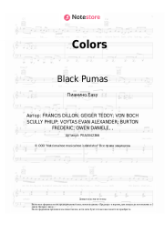 undefined Black Pumas - Colors